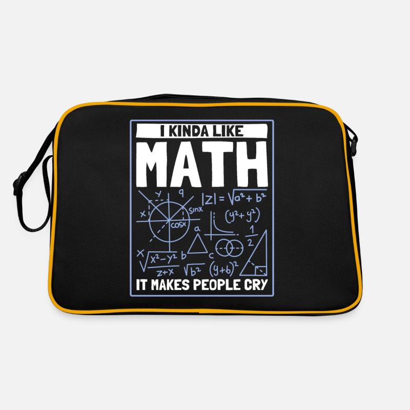 Math Mathématiques Sciences Math Cadeau Sac Retro