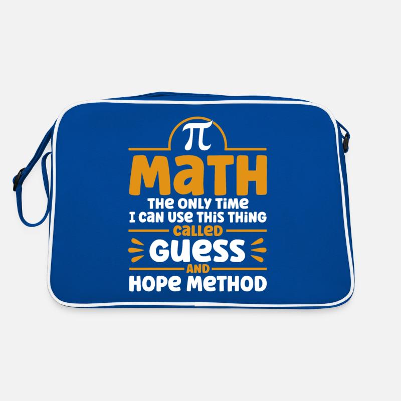 Math Mathématiques Sciences Math Cadeau Sac Retro