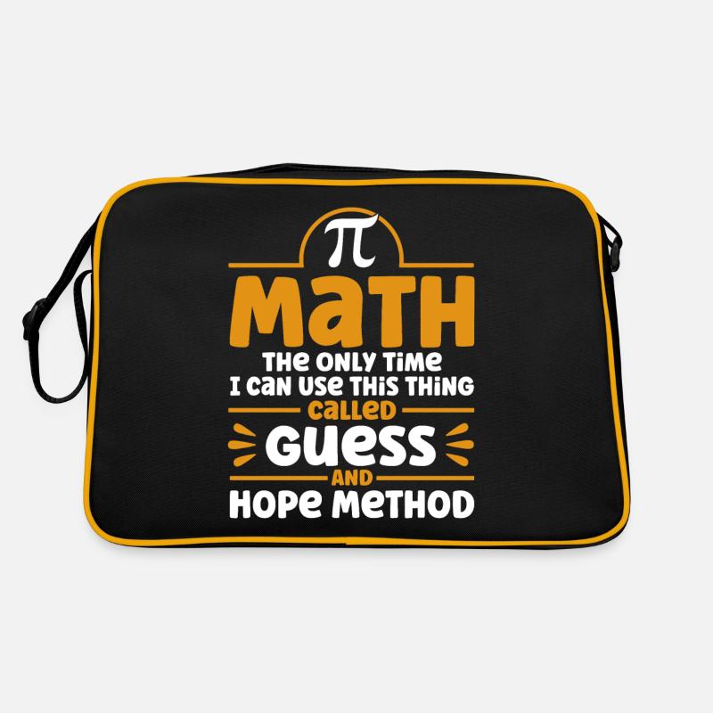 Math Mathématiques Sciences Math Cadeau Sac Retro