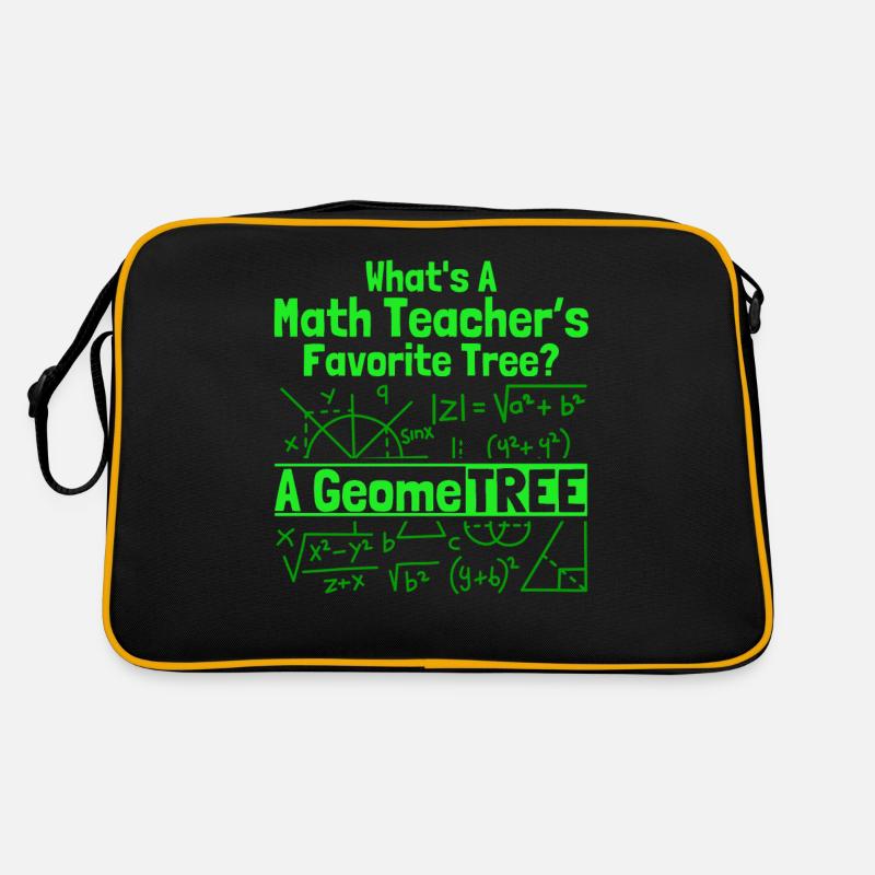 Math Mathématiques Sciences Math Cadeau Sac Retro