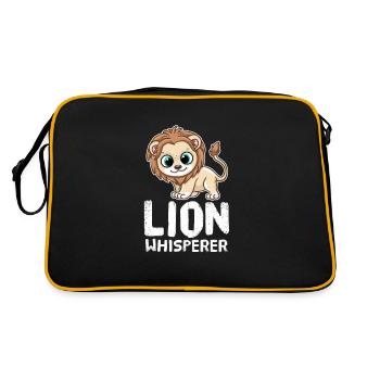 Lion Whisperer Lion Whisper Zoo Lion Safari - Sac Retro - noir/or - Dos