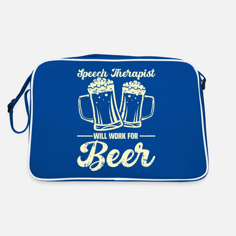 Sprachtherapeut Logopäde Geschenk Retro Tasche