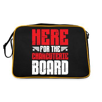 Ici pour la Planche de Charcuterie 5 - Sac Retro - noir/or - Dos