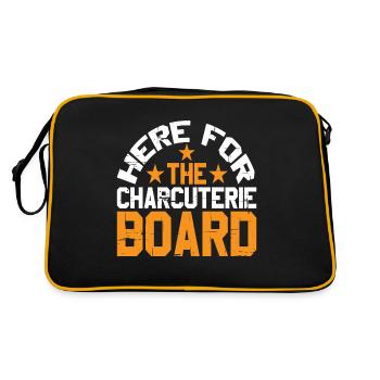 Ici pour la planche de charcuterie 6 - Sac Retro - noir/or - Dos