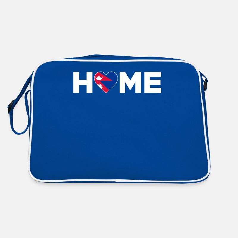 Nepal Home Nepal Flag Nepal Love Retro Bag