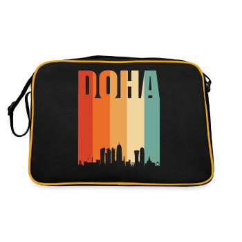 Doha - Sac Retro - noir/or - Dos