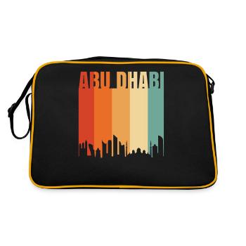 Abou Dhabi - Sac Retro - noir/or - Dos