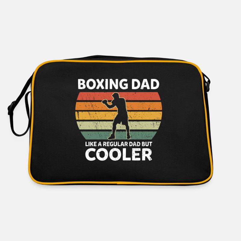 Boxing Dad Like A Regular Dad But Cooler Boxen Retro Tasche