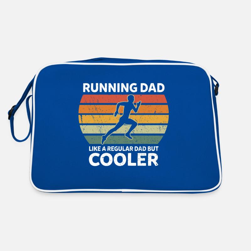 Running Dad Like A Regular Dad But Cooler Marathon Retro Tasche