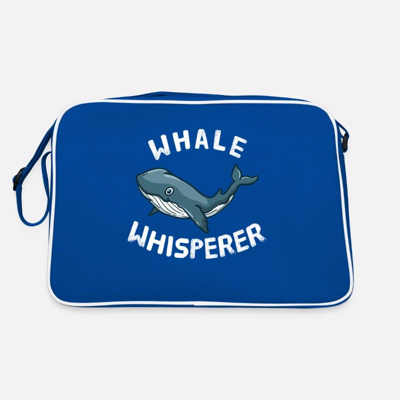 Baleine Chuchoteur Baleines Orque Dauphin Baleine Bleue Belluga Sac Retro