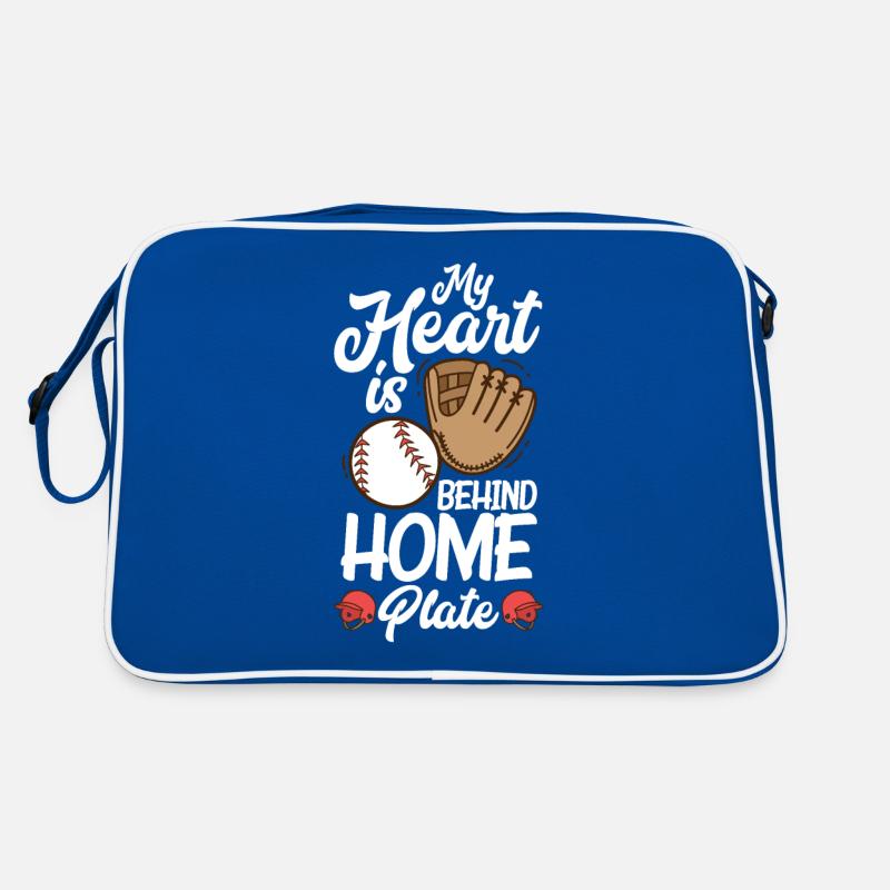 Baseball Mama Sohn Liebe Retro Tasche