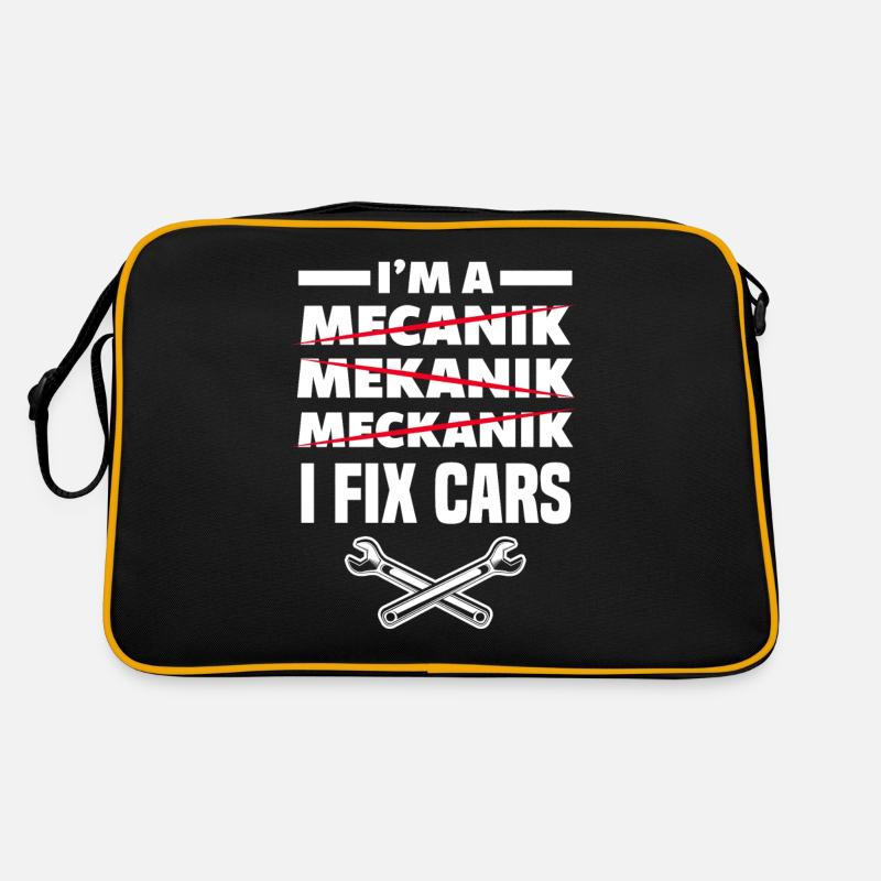 Dicton mécanicien automobile Sac Retro