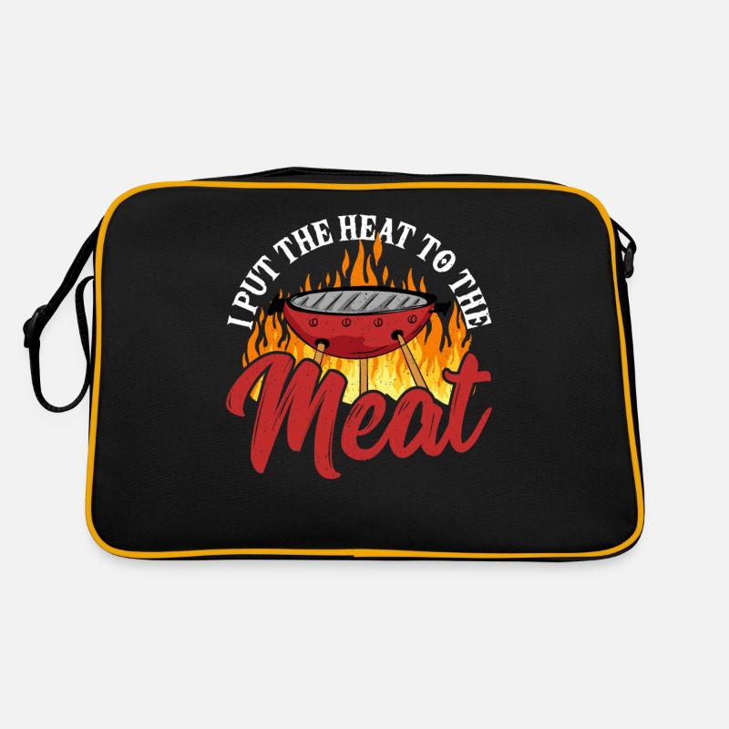 Grillades Grill BBQ Viande Grill Master Grilling Sac Retro