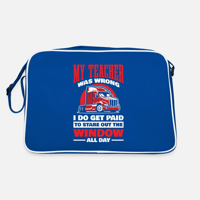 Mein Lehrer Hat Sich Geirrt, Ich Werde Dafür Retro Tasche