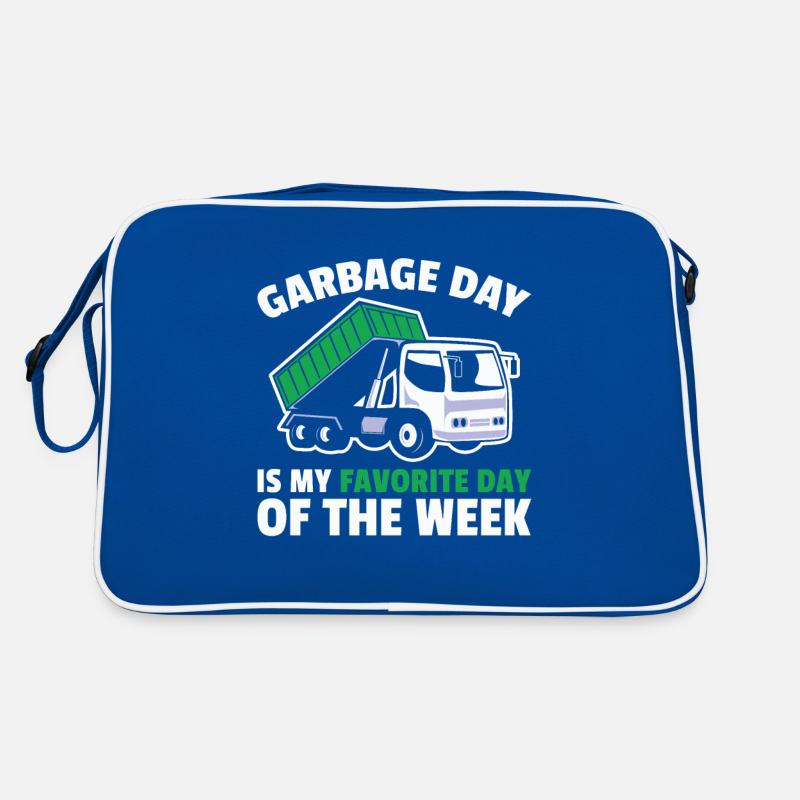 Le garbage Day est mon jour préféré de la semaine Sac Retro