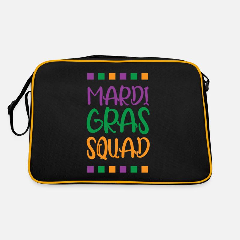 Mardi Gras Squad Retro Tasche