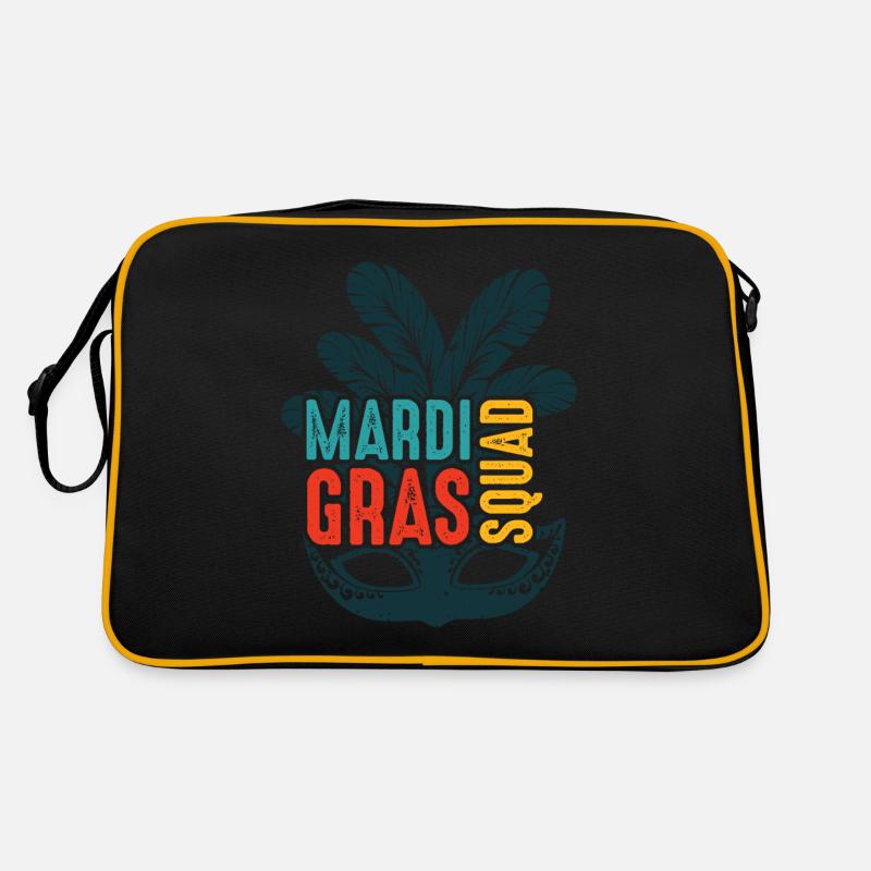 Mardi Gras Squad Retro Tasche