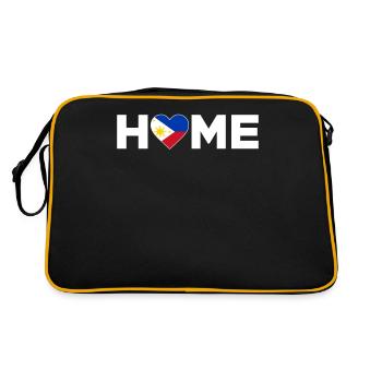 Philippines Homeland Philippines Flag - Retro Bag - black/gold - Back