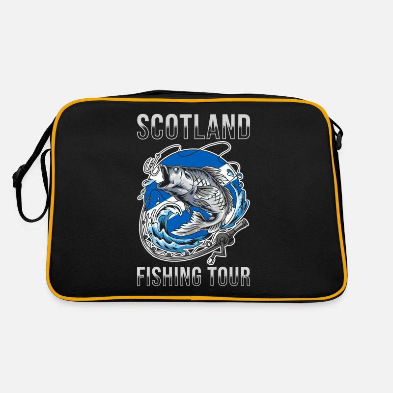 Tour de pêche Ecosse Sac Retro