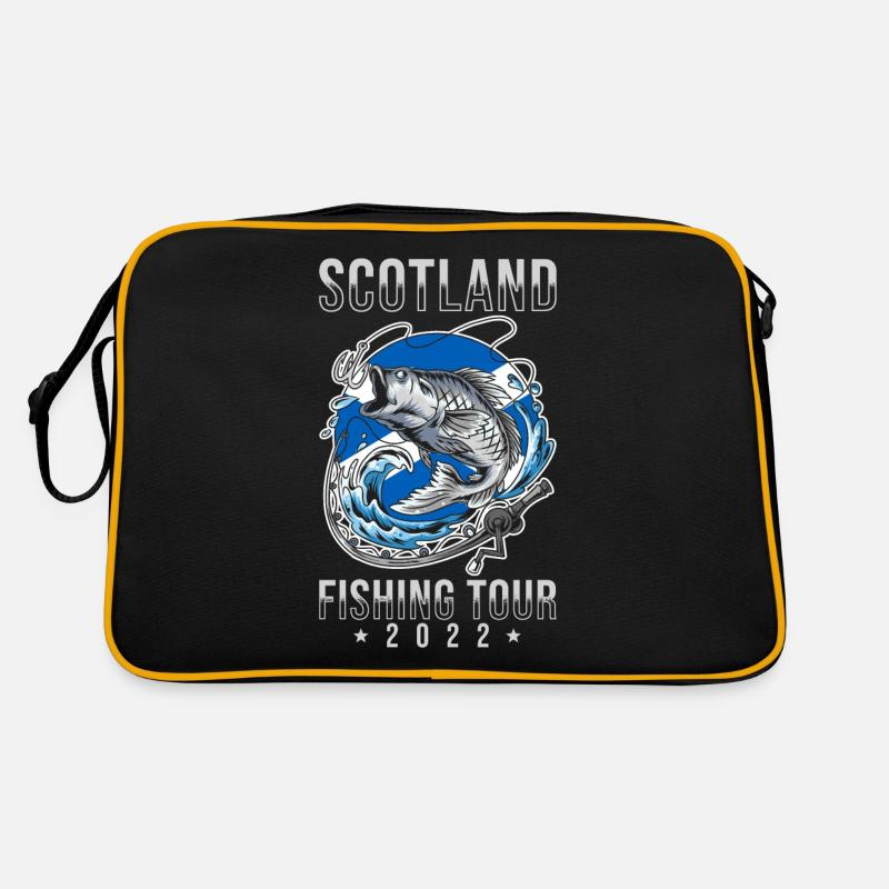 Voyage de pêche Écosse 2022 Sac Retro