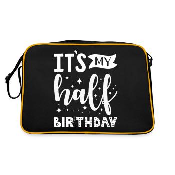 Demi-an anniversaire 1/2 ans - Sac Retro - noir/or - Dos