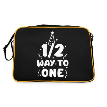 Demi-an anniversaire 1/2 - Sac Retro - noir/or - Dos