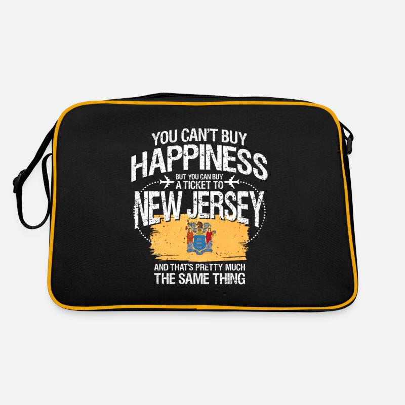 New Jersey - Sac Retro - noir/or