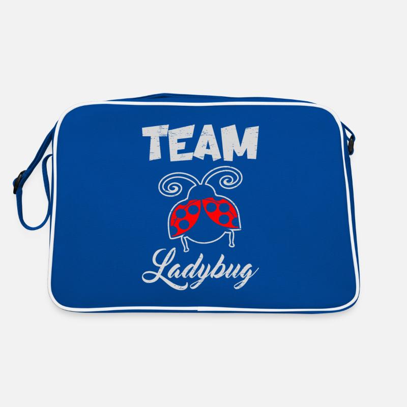 Team Ladybug Science Students Entomologist Retro Bag