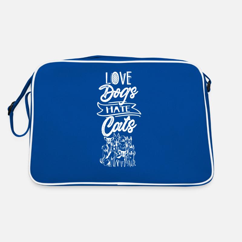 Dear Dogs Hate Cats Lover Dog Puppy Retro Bag