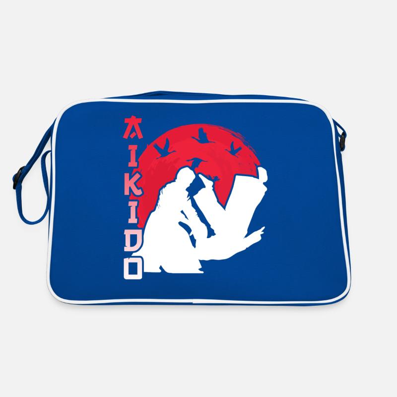 Aikido Martial Arts Fighter Martial Arts Lovers Retro Bag