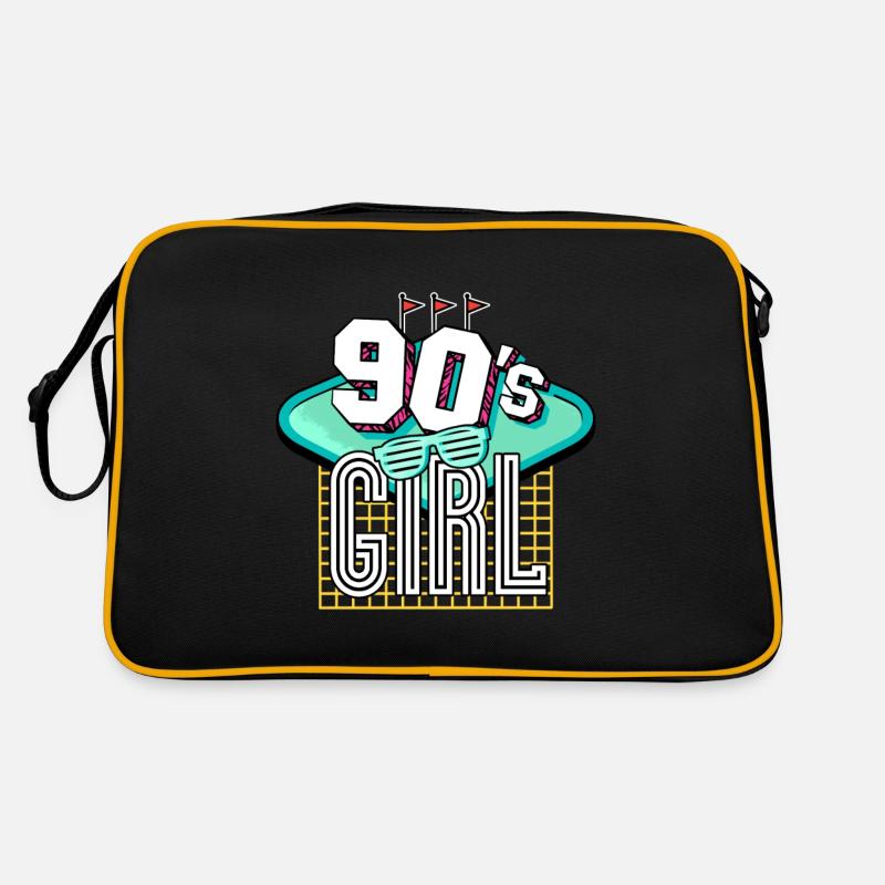 Fille des années 90 et 90 Sac Retro