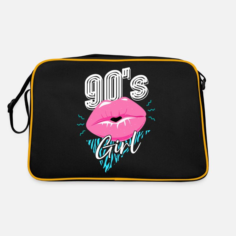 Fille des années 90 et 90 Sac Retro