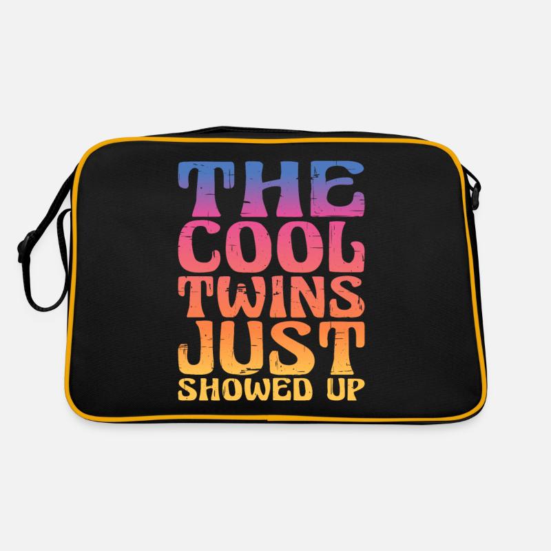The Cool Twins Just Showed Up 12 Retro Tasche