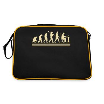 Software-developer-evolution - Retro Bag - black/gold - Back