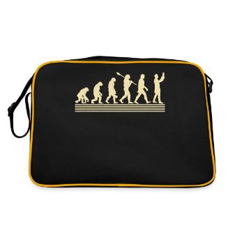 Évolution du technologue en radiologie - Sac Retro - noir/or - Dos