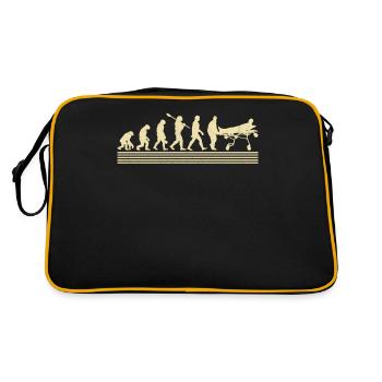 Évolution des ambulanciers paramédicaux - Sac Retro - noir/or - Dos