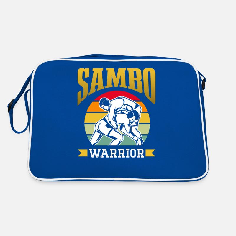 Sambo Krieger Kampfsport Training Kampfkunst Retro Tasche