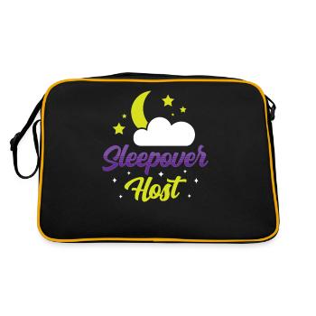 Overnight hosts Overnight stay - Retro Bag - black/gold - Back
