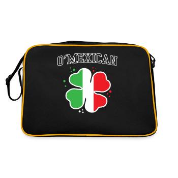 O’Mexicain O’Mexicain Gaélique Irlande Irlandais Irlandais - Sac Retro - noir/or - Dos