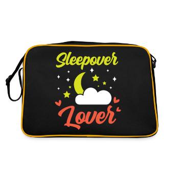Amoureux de la nuit Hébergement Nuitée - Sac Retro - noir/or - Dos