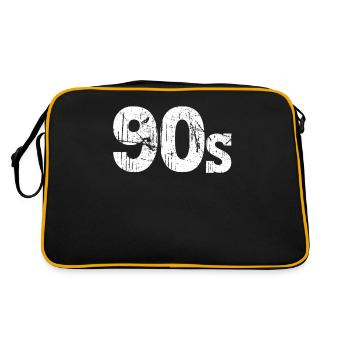 90s 90s - Retro Bag - black/gold - Back