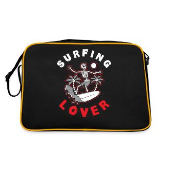 Amateurs de surf Surfer Surf surf surf surf - Sac Retro - noir/or - Dos