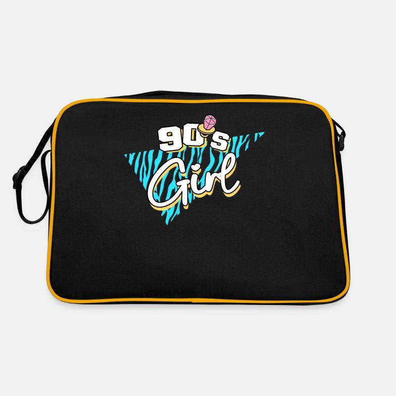 Fille des années 90 et 90 Sac Retro
