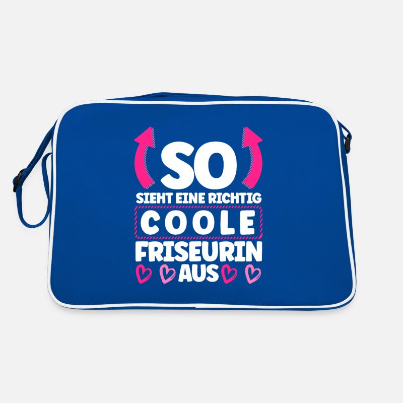 Friseurin Retro Tasche