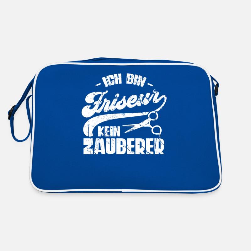 Ich Bin Friseur Retro Tasche