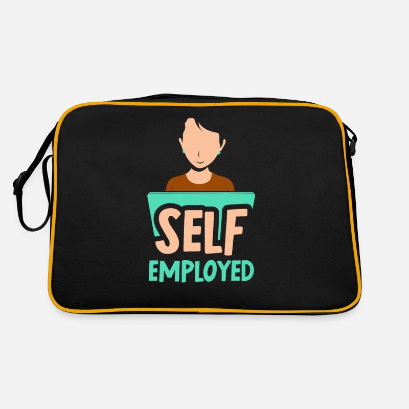 Self-employed Mom Freelancer Freelancer Retro Bag