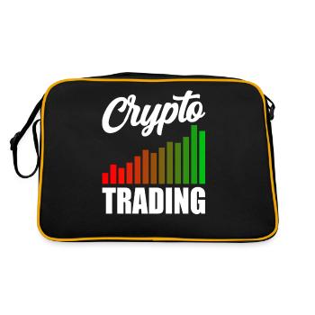 Crypto Trading Traders Trade Crypto Trading - Sac Retro - noir/or - Dos