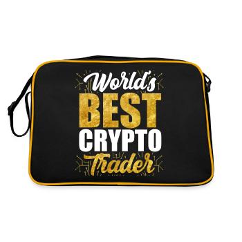Meilleur Crypto Trader Trading Crypto Trading - Sac Retro - noir/or - Dos