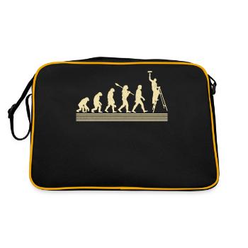 Painter evolution - Retro Bag - black/gold - Back