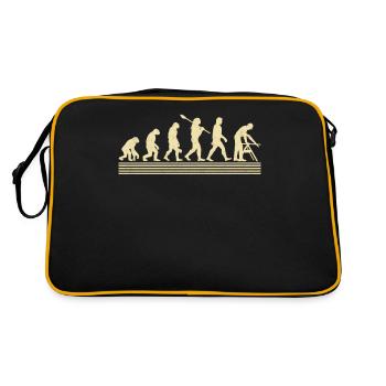 Carpentry evolution - Retro Bag - black/gold - Back